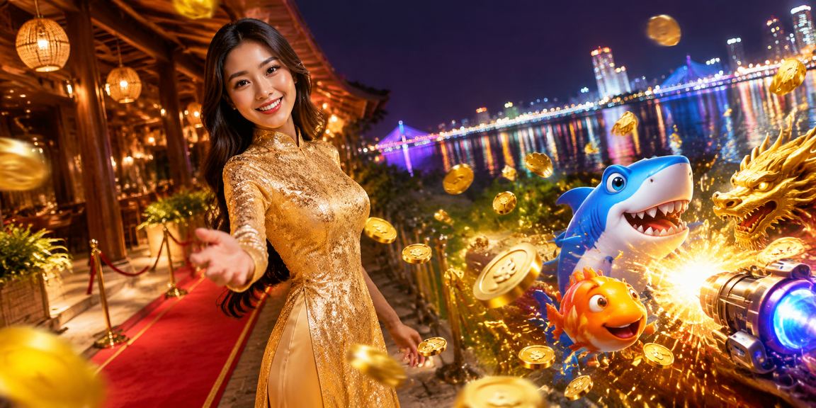 Người chơi bắn cá tại Đà Nẵng mặc áo dài khám phá game mới trên sunplay