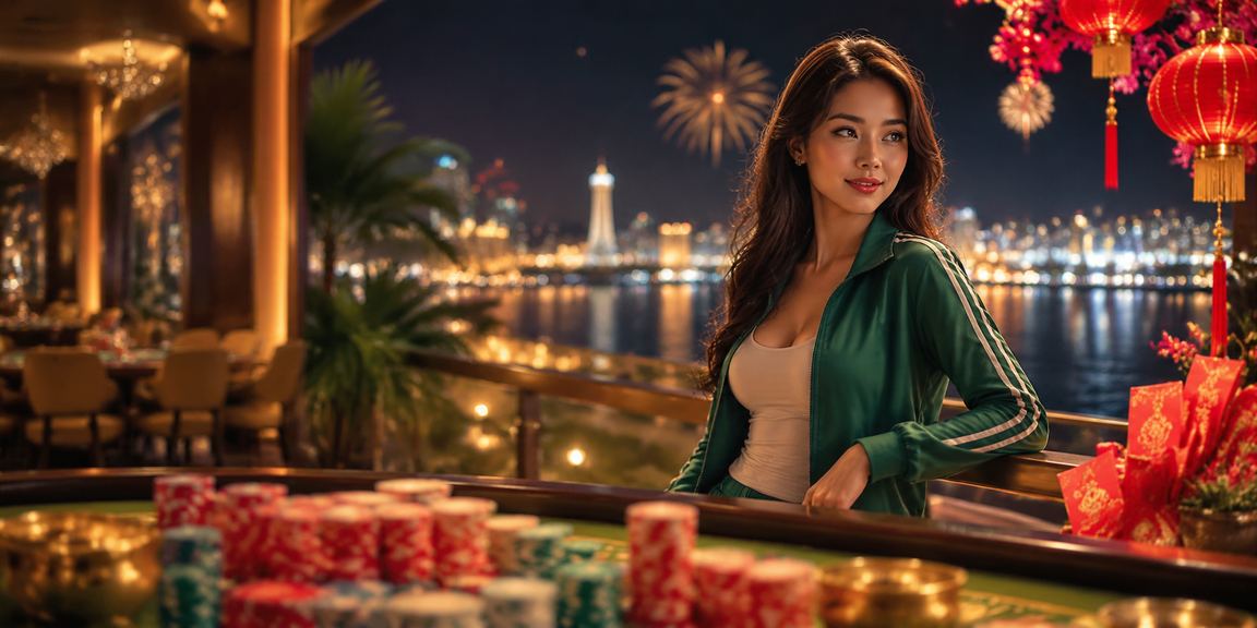 Người chơi game bài dưới đèn lồng tại Phú Quốc – sunplay